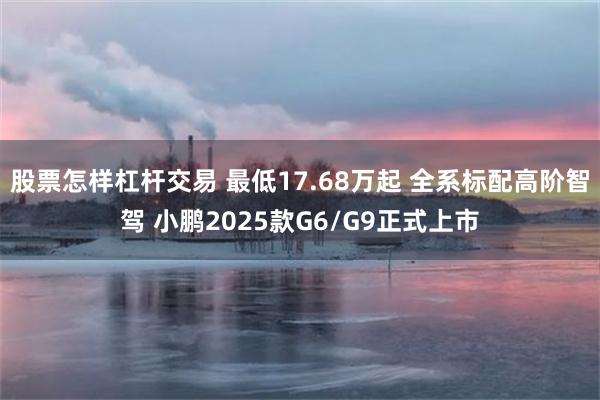 股票怎样杠杆交易 最低17.68万起 全系标配高阶智驾 小鹏2025款G6/G9正式上市